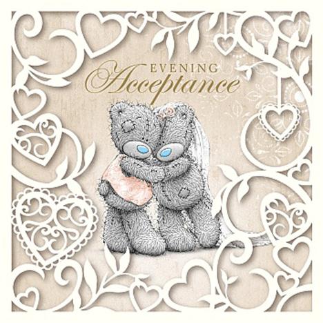 Evening Acceptance Me to You Bear Wedding Card £1.49